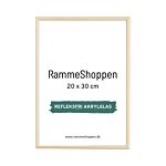 Birketræsramme, refleksfri, smal - 20 x 30 cm - Type 810 thumbnail