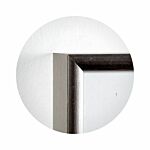 Sølvramme, refleksfri, blank aluminium, 40 x 60 cm, Type 9013 thumbnail