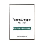 Sølvramme, refleksfri, blank aluminium, 40 x 60 cm, Type 9013 thumbnail