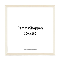 Birketræsramme - 100 x 100 cm - Type 811