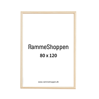 Birketræsramme - 80 x 120 cm - Type 811