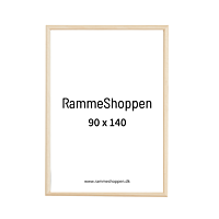 Birketræsramme - 90 x 140 cm - Type 811