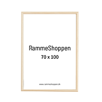 Birketræsramme, smal - 70 x 100 cm - Type 810