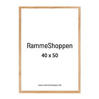 Massiv egetræsramme - 40x50 cm - Type VR01