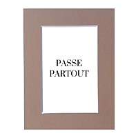 Mocha passepartout