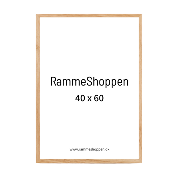 Eve Specificitet smag 40x60 cm - Egetræsramme - ramme af massiv eg - PhoEco 320