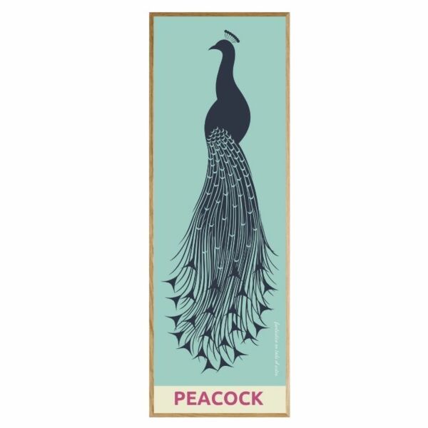 Peacock, 40x120 cm | Køb online hos Rammeshoppen.dk
