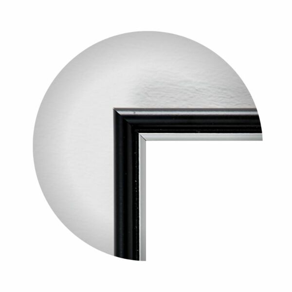 Kano sår Korrekt 18x24 cm ramme - sort polywood - PhoEco 7303