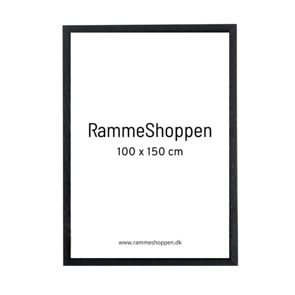 Automatisering Reduktion leksikon 100x150 cm - Sort træramme
