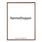 Kobberramme, aluminium, blank, smal - Type 9022
