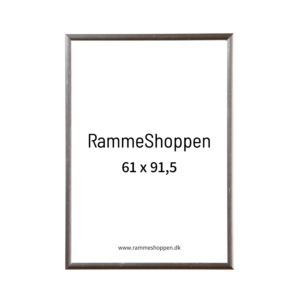 fond våben strå Blank sølv ramme i 61x91,5 cm - Aluramme - PhoEco 9013